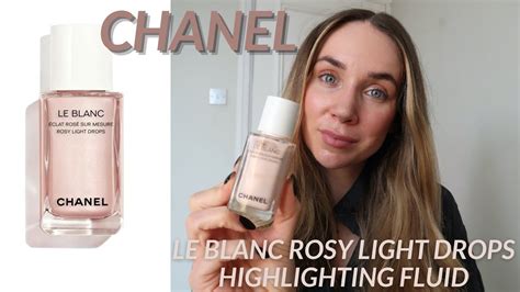 chanel rosy drops review|le blanc rosy light drops.